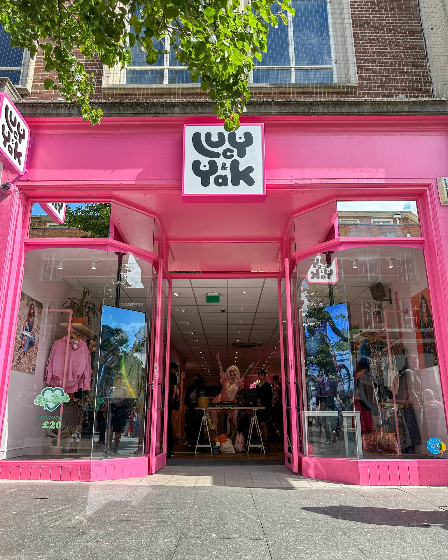 Clothes Shop in Exeter Lucy Yak